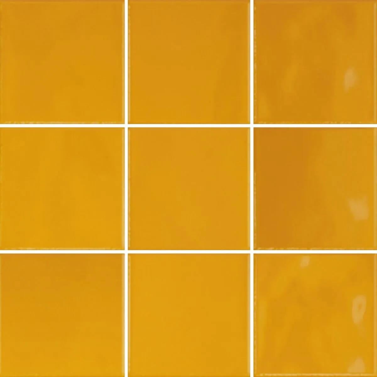 Vitra 10X10 Karo Retromix Amber Sarı Parlak K94842380001VTE0VitrAK94842380001VTE0Karo Seramik