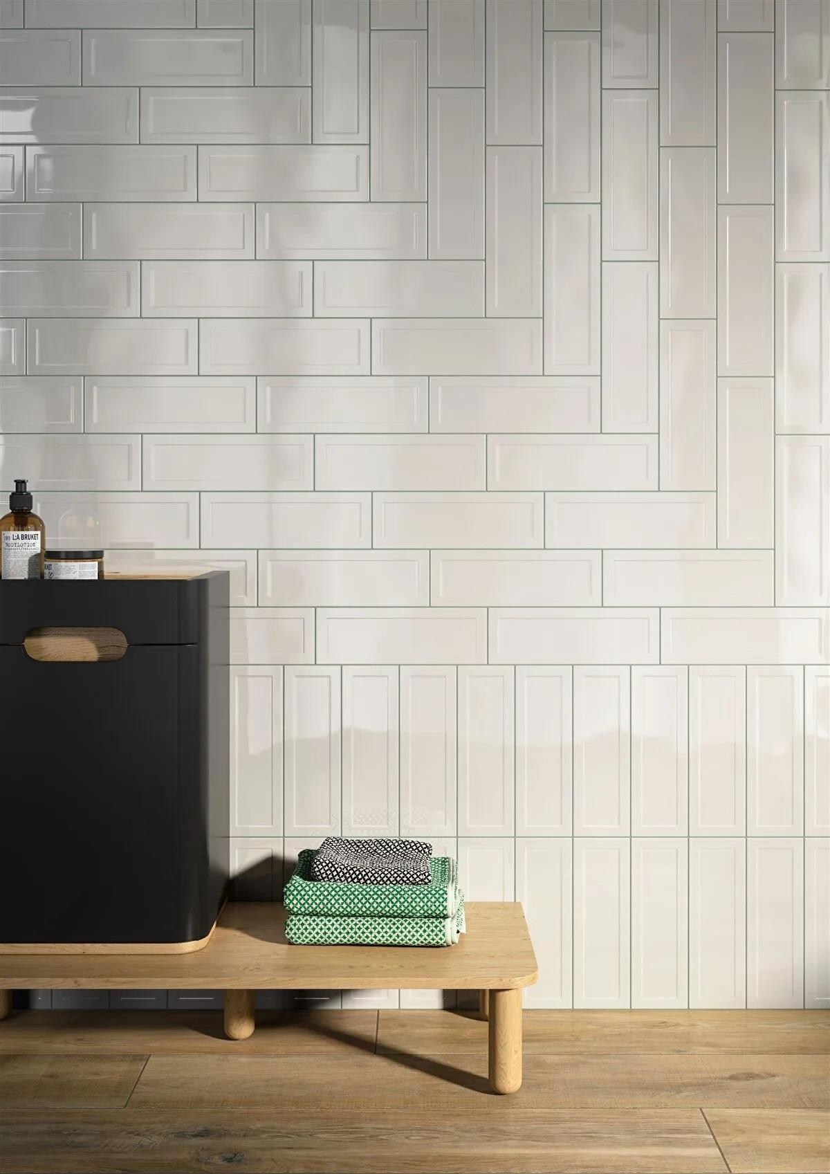 Vitra 10X30D Karo Homemade-X Beyaz Prl Nr K94630500001VTE1VitrAK94630500001VTE1Karo Seramik