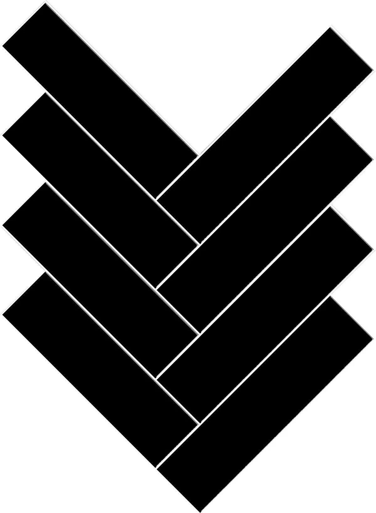 Vitra 5X20 Karo Miniworx Ral 0001500 Siyah Balıksırtı Parlak K54187180001VTE0VitrAK54187180001VTE0Karo Seramik