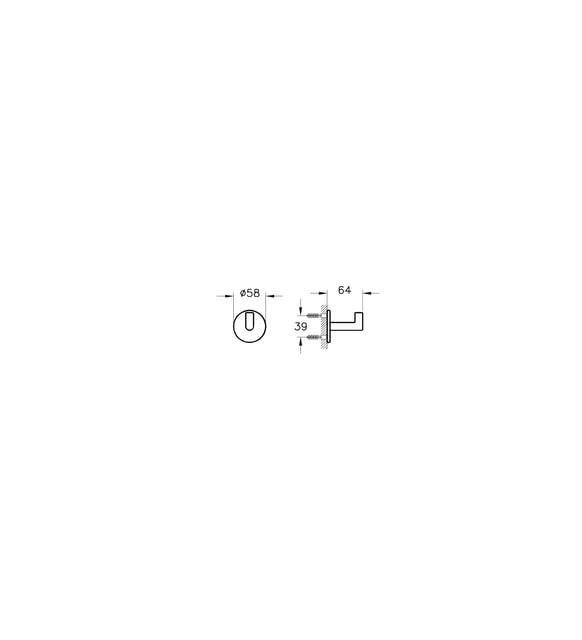 Vitra Askı, Origin (Tekli) Soft Bakır, A4488429VitrAA4488429Askılık