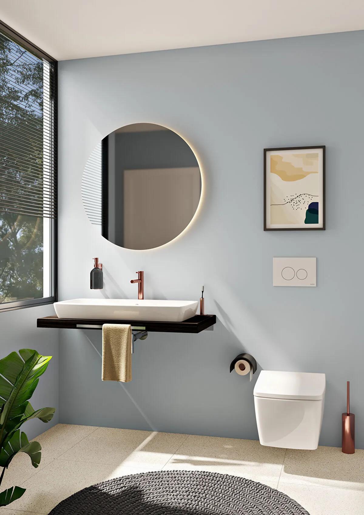 VitrA Asma Klozet, Metropole Rim-ex, Kanalsız, Vitrafresh Deterjan Hazneli, 56 cm, 7672B003-1685  (sadece istanbul teslimat için uygundur )VitrA7672B003-1685Asma Klozet Modelleri, Çeşitleri & Fiyatları | Banyo Dizayn 