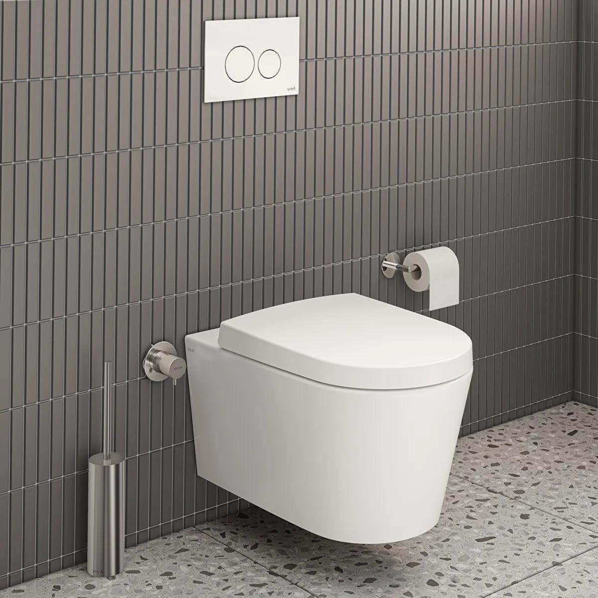 VitrA Asma Klozet, Nest Rim-Ex, Beyaz,(Taharet Borusuz),5176B003-0101  (sadece istanbul teslimat için uygundur )VitrA5176B003-0101Asma Klozet Modelleri, Çeşitleri & Fiyatları | Banyo Dizayn 