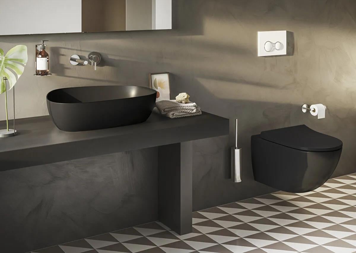 VitrA Asma Klozet, Sento Rim-Ex, Mat Siyah, 7748B083-0101  (sadece istanbul teslimat için uygundur )VitrA7748B083-0101Asma Klozet Modelleri, Çeşitleri & Fiyatları | Banyo Dizayn 