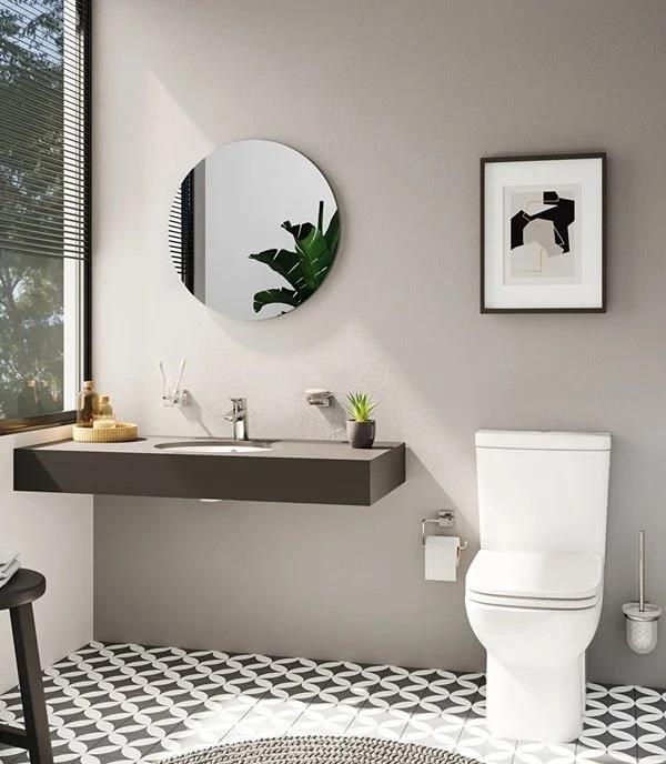 Vitra Basis Yuvarlak Ayna, 100 Cm 67665VitrA67665Ayna Ve Dolaplı Aynalar