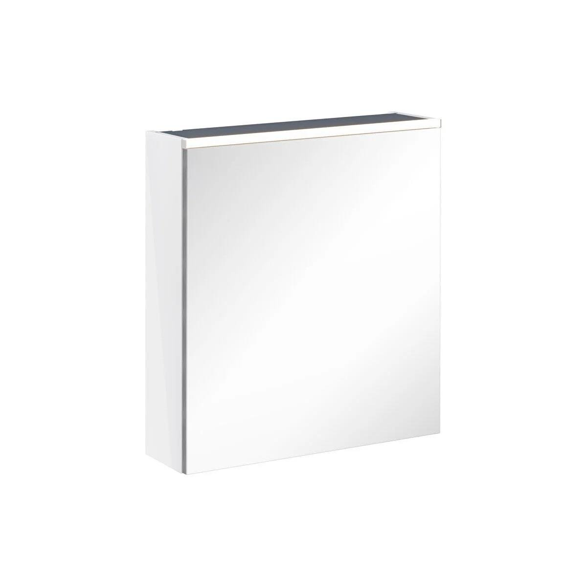 Vitra Core Dolaplı Ayna Üstten Aydınlatmalı (Sağ), 60 Cm, Parlak Beyaz 67579VitrA67579Ayna Ve Dolaplı Aynalar