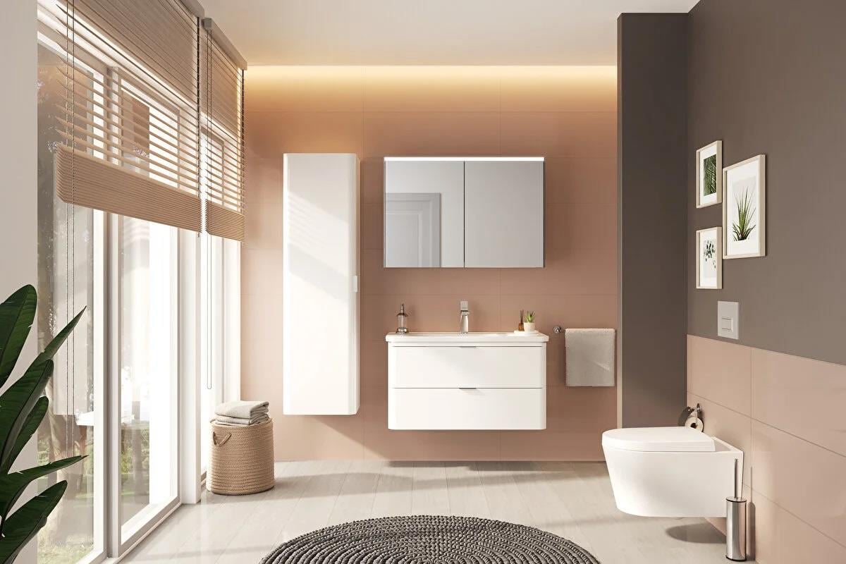 Vitra Core Dolaplı Ayna Üstten Aydınlatmalı, 100 Cm 66912VitrA66912Ayna Ve Dolaplı Aynalar