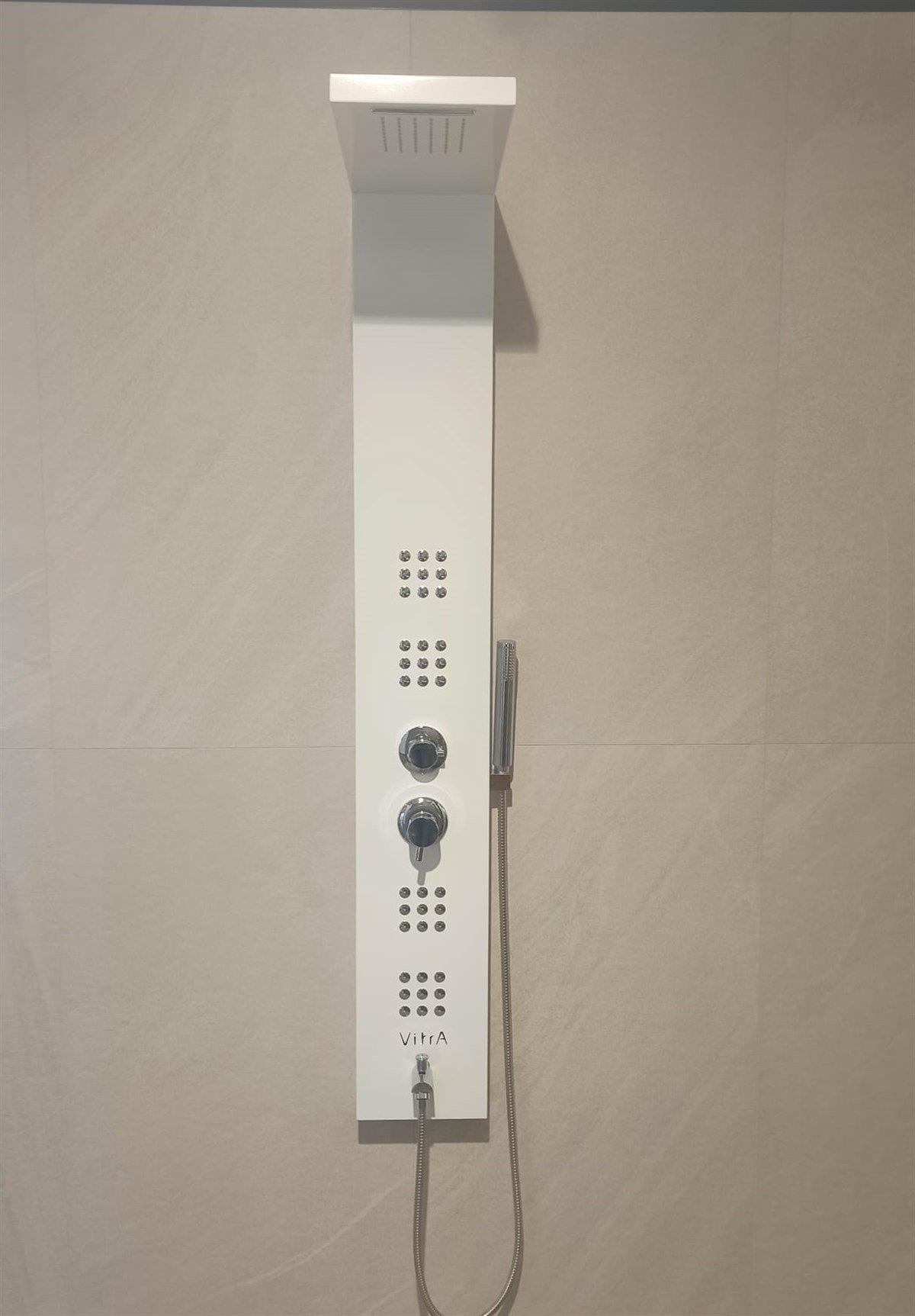 Vitra Duş Sistemi, Shake, Masajlı, Beyaz, A45807VitrAA45807Duş Sistemleri