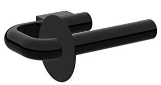 Vitra Eternity Tuvalet Kağıtlığı, Siyah, A4432339 VitrAA4432339Tuvalet Kağıtlığı