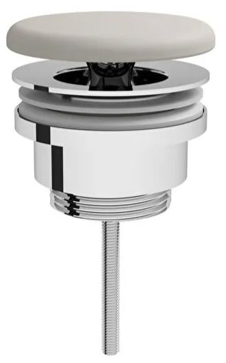 Vitra Frame Yuvarlak Seramik Lavabo Süzgeci (Universal-Sabit), Mat Bej, 6392L020-0159 VitrA6392L020-0159Lavabo Tamamlayıcı Ürünler