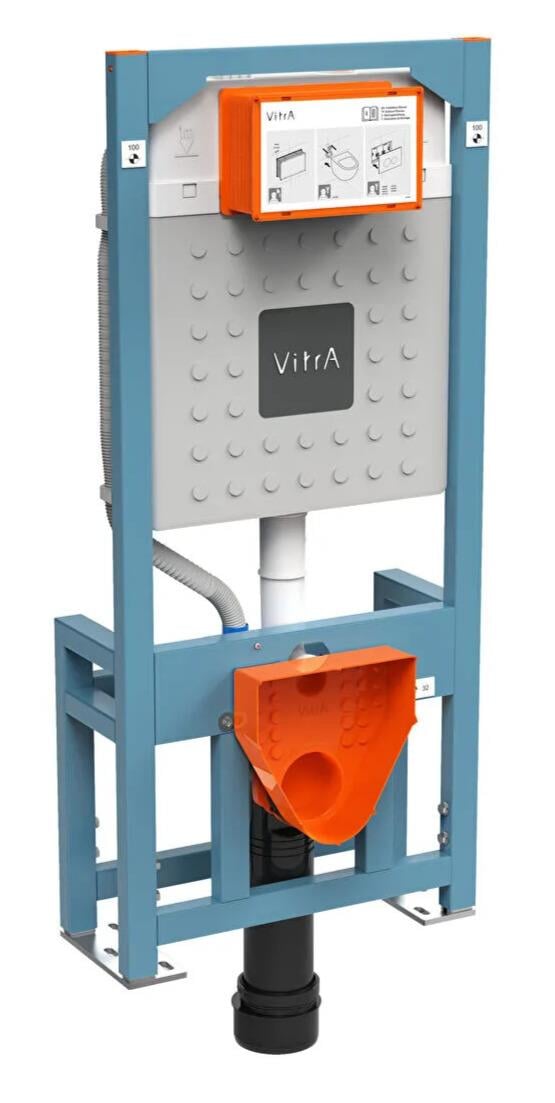 Vitra Gömme Rezervuar Alçıpan Duvar İçi Uygulamalı Set, 2,5/4 Litre  762-4800-02VitrA762-4800-02Alçıpan Gömme Rezervuarları