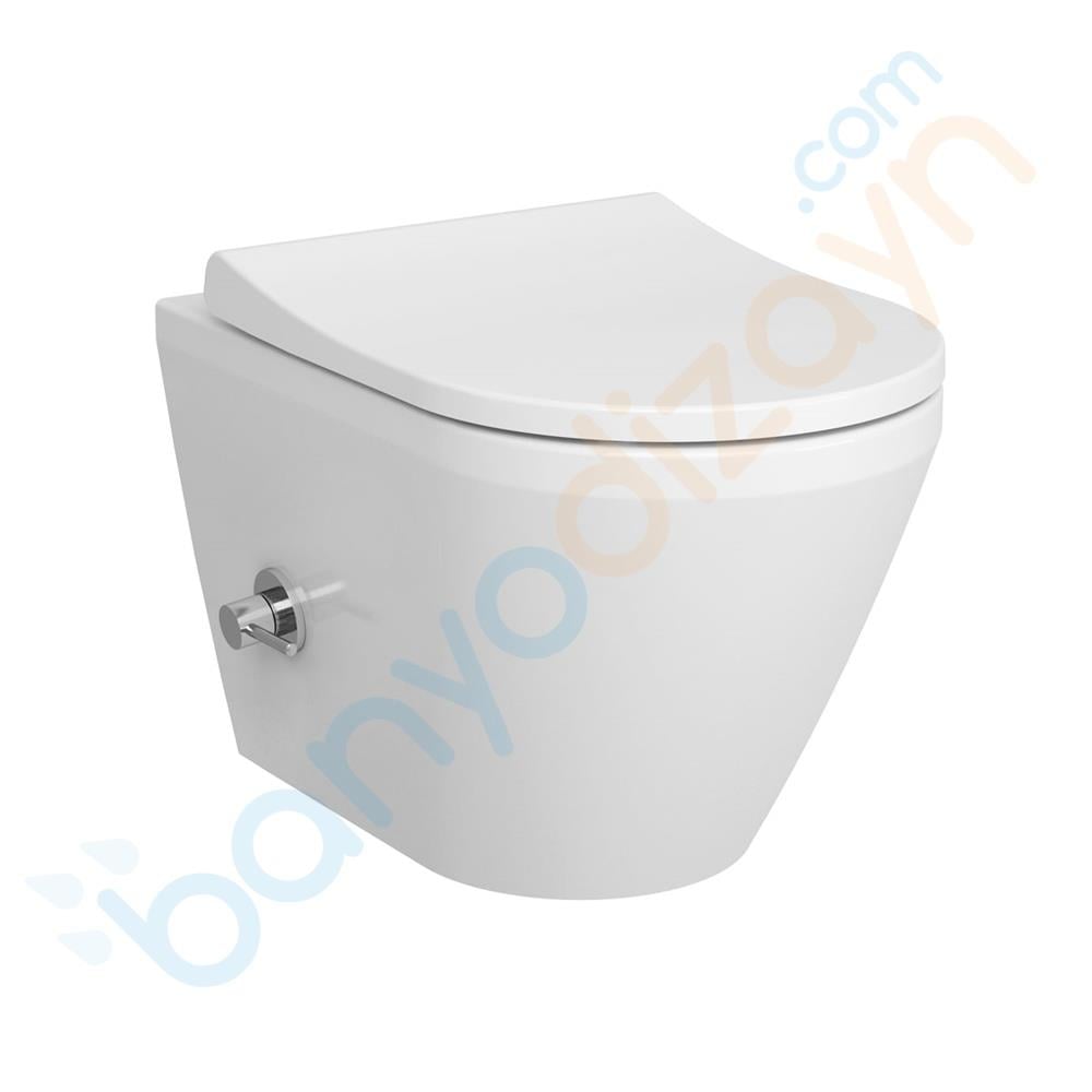 Vitra Integra Rim-ex Kanalsız ve Entegre Ara Musluklu Asma Klozet, 7041B003-1584 VitrA7041B003-1584Asma Klozet Modelleri, Çeşitleri & Fiyatları | Banyo Dizayn 