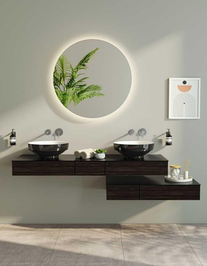 Vitra Lavabo Bataryası, Origin, Ankastre (Sıva Üstü Grubu) A42581VitrAA42581Ankastre Lavabo Bataryaları