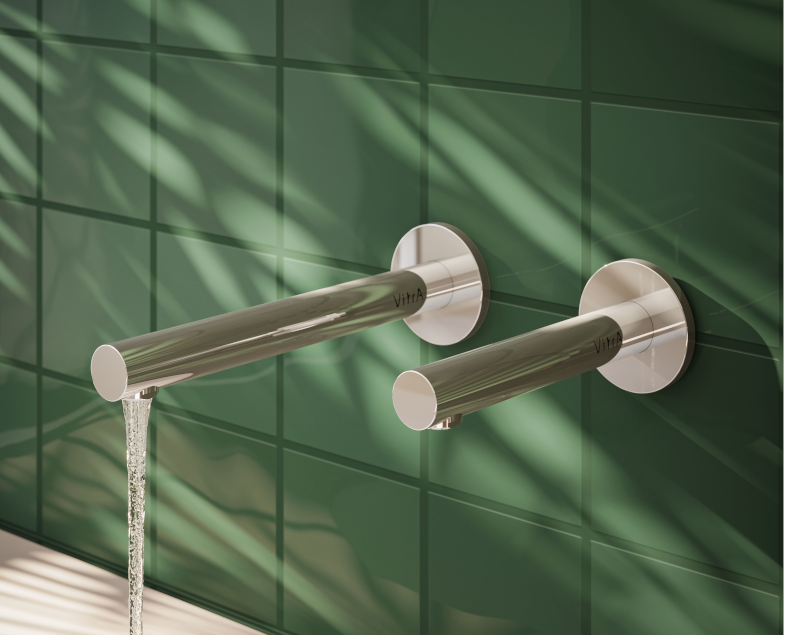 Vitra Lavabo Bataryası, Origin, Duvardan, Ankastre, Fotoselli (Çift Su Girişli - Elektrikli), Uzun, A47111VitrAA47111Fotoselli Lavabo Bataryaları