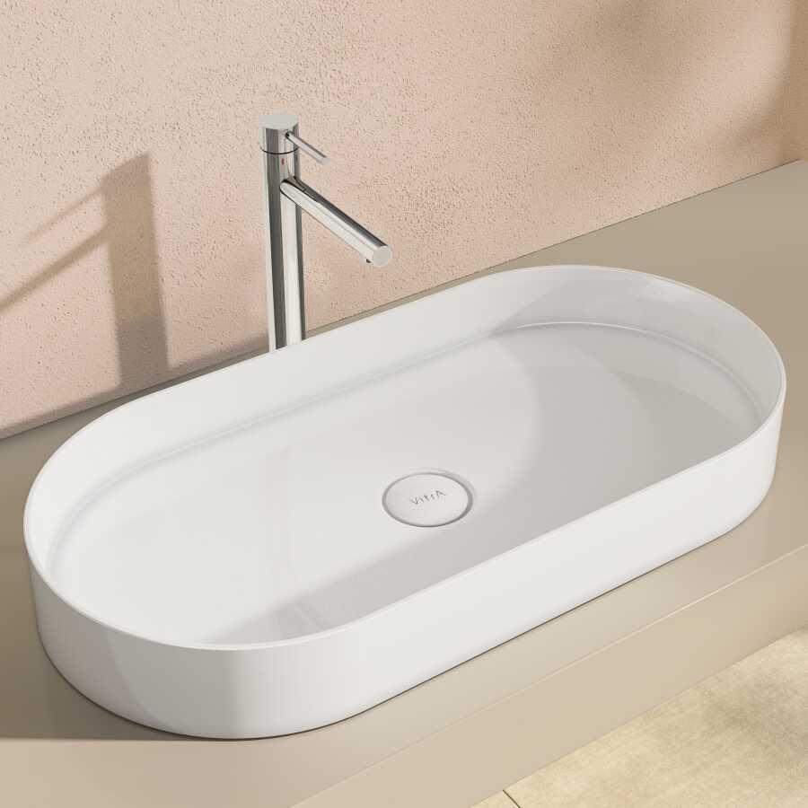 Vitra Lavabo Bataryası, Origin, Tezgah Üstü, A42558VitrAA42558Çanak Lavabo Bataryaları