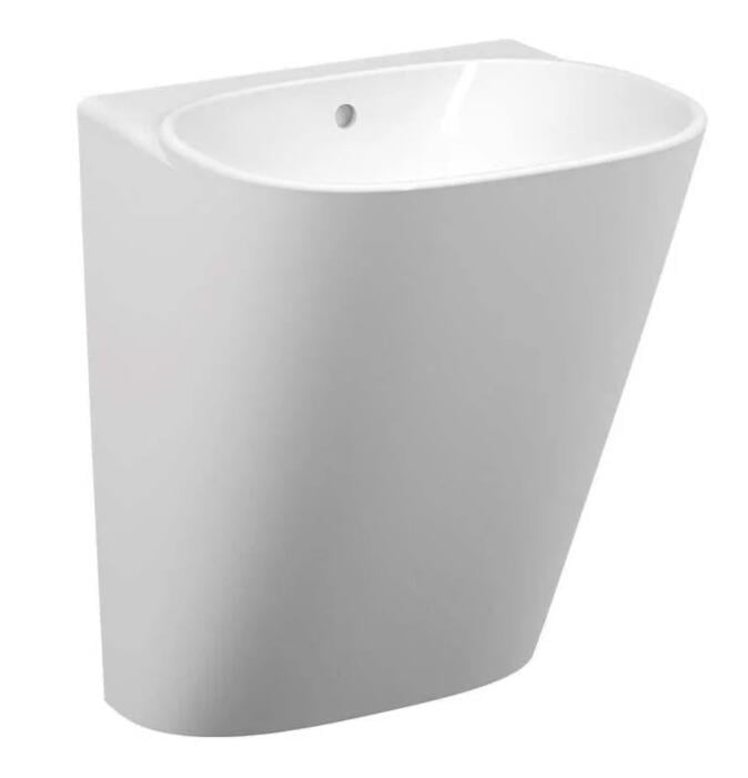 Vitra Lavabo, Frame Monoblok, 50 cm, Beyaz, Armatür Deliksiz, 5799B403-0012  (sadece istanbul teslimat için uygundur )VitrA5799B403-0012Standart Lavabo