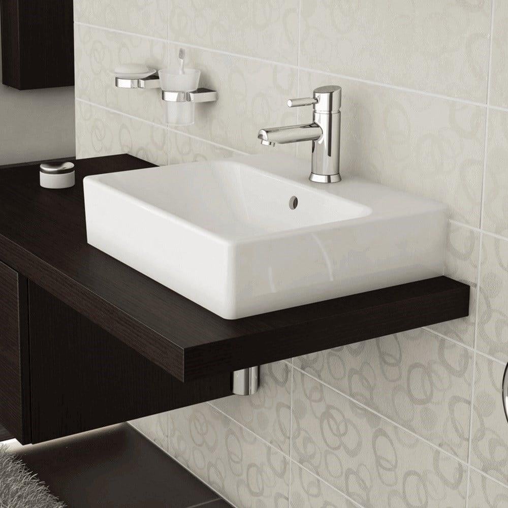 Vitra Lavabo, Nuo, 50 cm, 7431B003-0001VitrA7431B003-0001Standart Lavabo