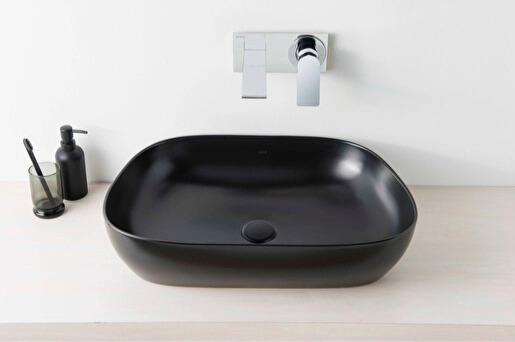 Vitra Lavabo, Outline, Çanak, 63 cm, Mat Siyah, 5993B483-0016  (sadece istanbul teslimat için uygundur )VitrA5993B483-0016Çanak Lavabo