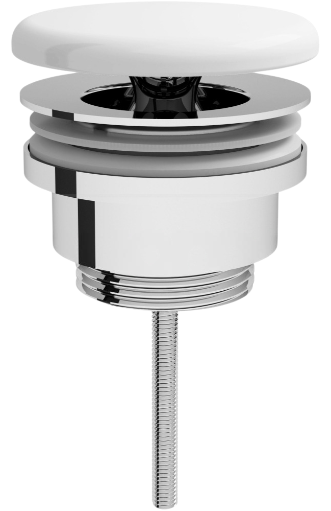 Vitra Lavabo Süzgeci, Equal, Yuvarlak, Seramik (Universal-Sabit) Beyaz, 6392L403-0159VitrA6392L403-0159Lavabo Tamamlayıcı Ürünler