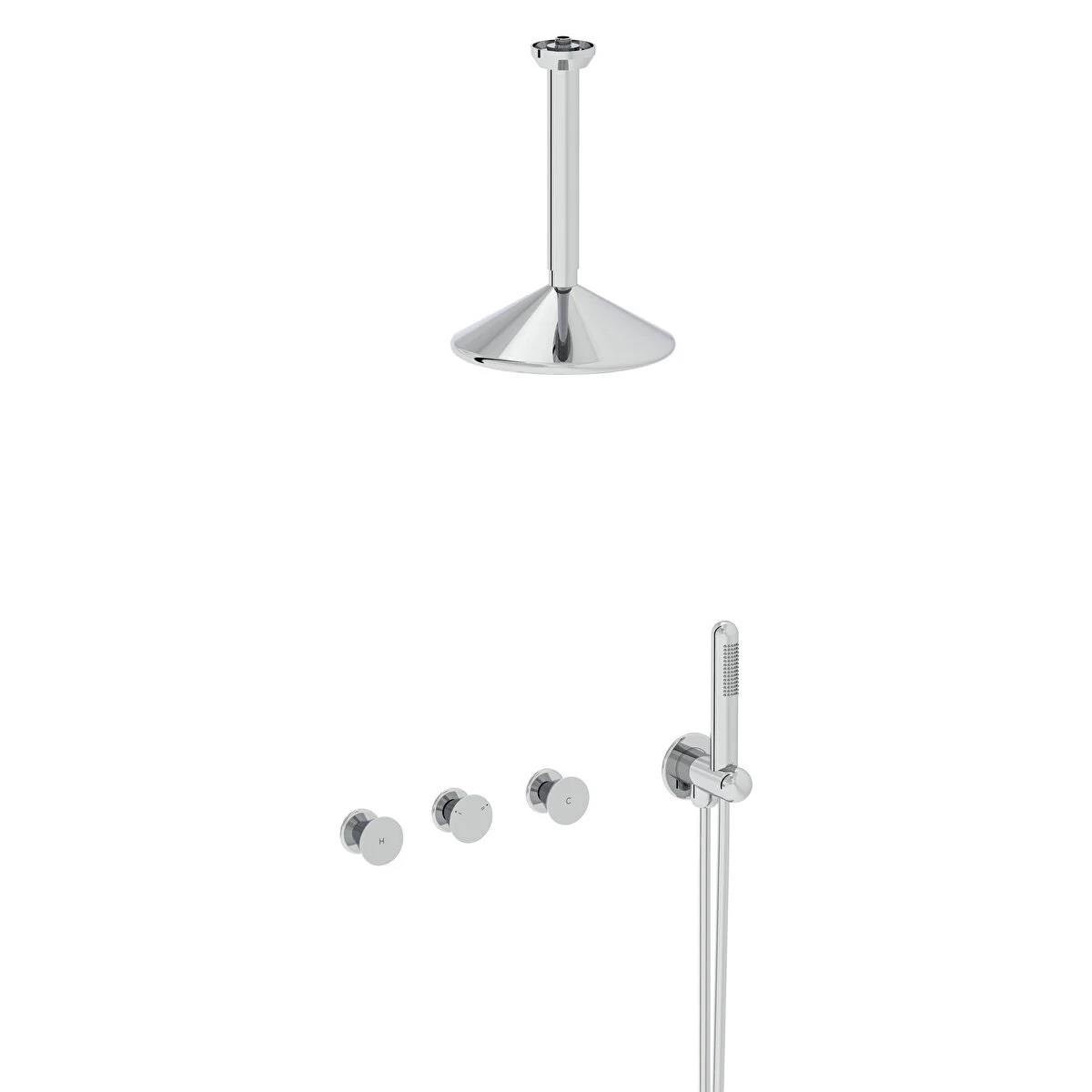 Vitra Liquid Ankastre Duş Seti (Sıva Üstü Grubu) A42777VitrAA42777Ankastre Duş Setleri