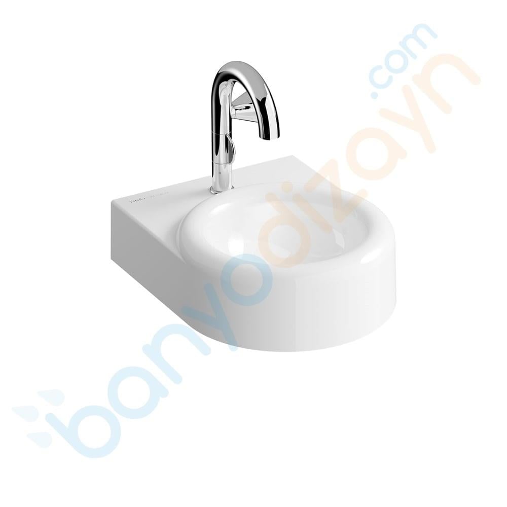 Vitra Liquid Lavabo, 40 cm, 7317B403-0041 VitrA7317B403-0041Standart Lavabo
