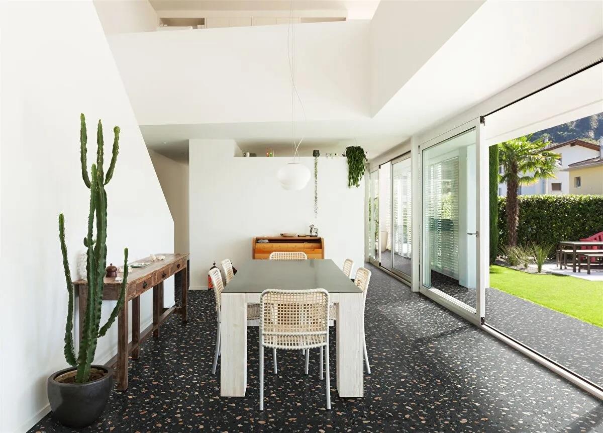 Vitra M60X60 Karo Set6.0 Terrazzo Antrasıt R10A 7R K950795R0001VTE0VitrAK950795R0001VTE060x60 Seramik Karolar