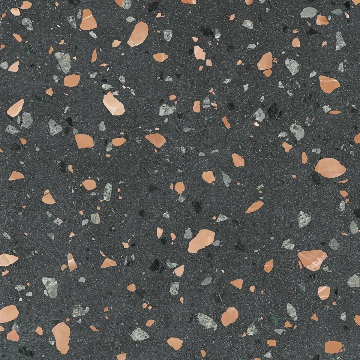 Vitra M60X60 Karo Set6.0 Terrazzo Antrasıt R10A 7R K950795R0001VTE0VitrAK950795R0001VTE060x60 Seramik Karolar