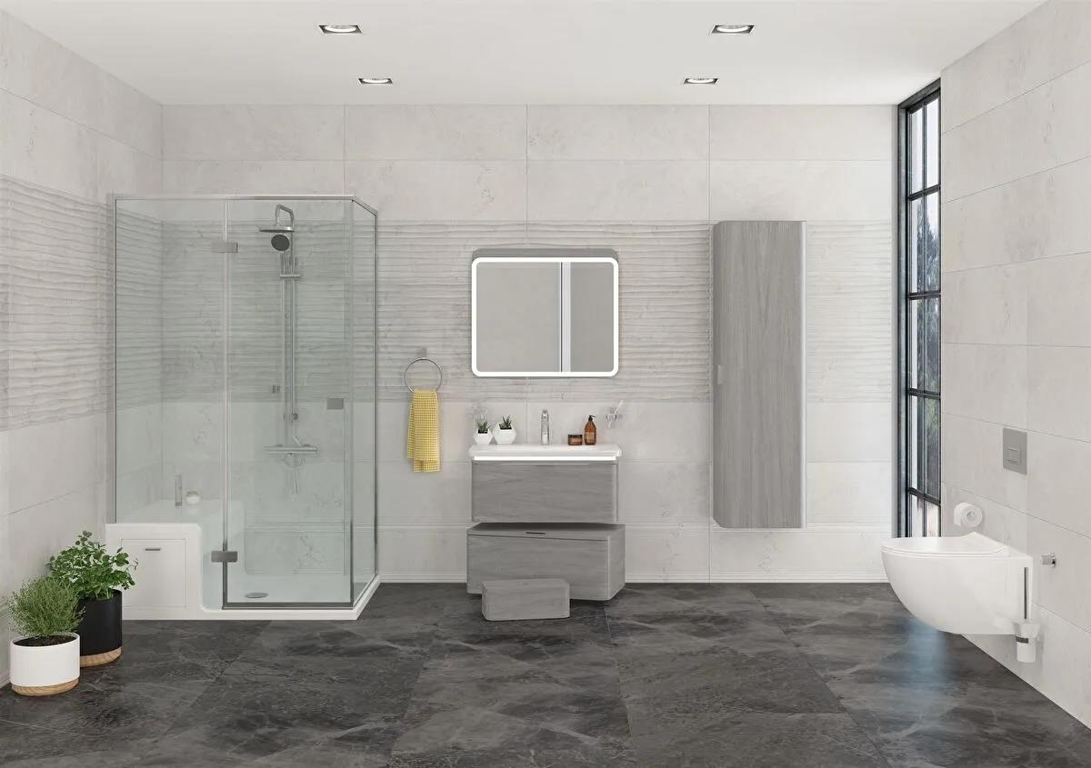 Vitra M60X60 Karo Versus Antrasıt Lpr K943302LPRVitrAK943302LPR60x60 Seramik Karolar