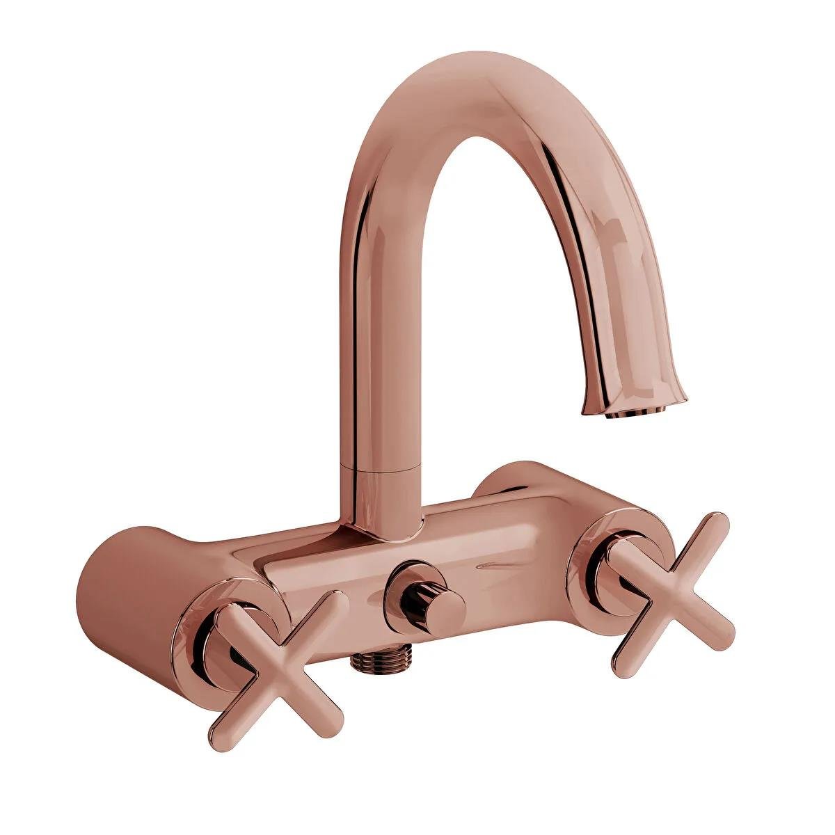 Vitra Origin Classic Banyo Bataryası, Soft Bakır A4289329VitrAA4289329Standart Banyo Bataryaları