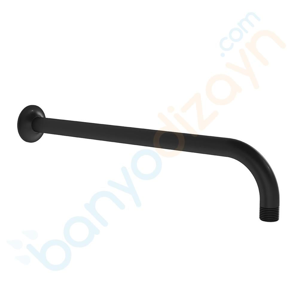Vitra Origin Duvardan Dirsek (Uzun), Mat Siyah, A4565236 VitrAA4565236Duş Başlıkları