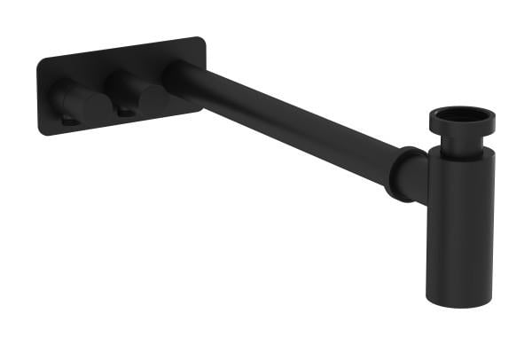 Vitra Origin Lavabo Sifonu, Asimetrik Rozet, Mat Siyah A4515636WTCVitrAA4515636WTCLavabo Tamamlayıcı Ürünler