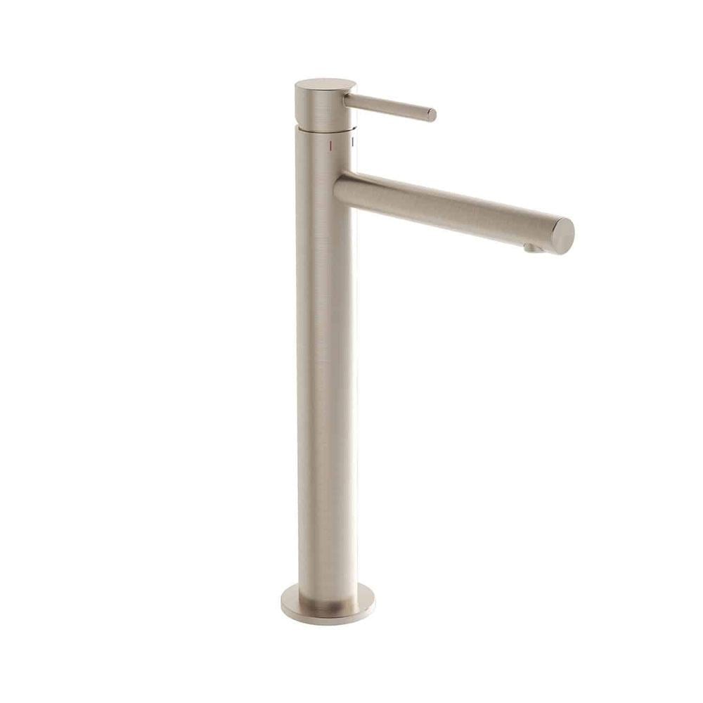 Vitra Origin Tezgah Üstü Lavabo Bataryası, Fırçalı Nikel A4255834VitrAA4255834Çanak Lavabo Bataryaları