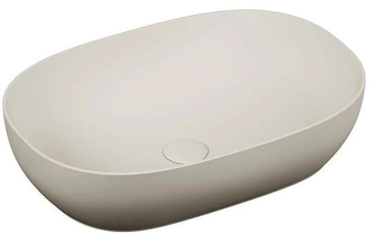 Vitra Outline Recycled Oval Lavabo, 60x41 cm, Mat Bej, 7995B066-0016VitrA7995B066-0016Çanak Lavabo