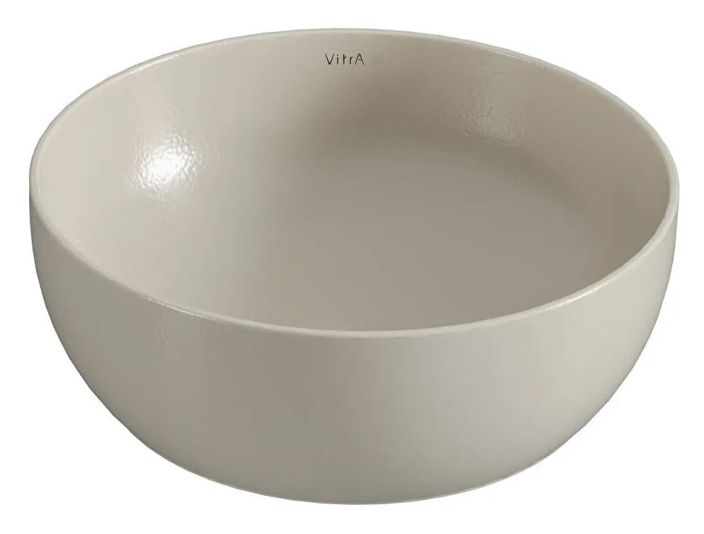 Vitra Outline Recycled Yuvarlak Çanak Lavabo, 41 cm, Mat Bej, 7992B066-0016VitrA7992B066-0016Çanak Lavabo