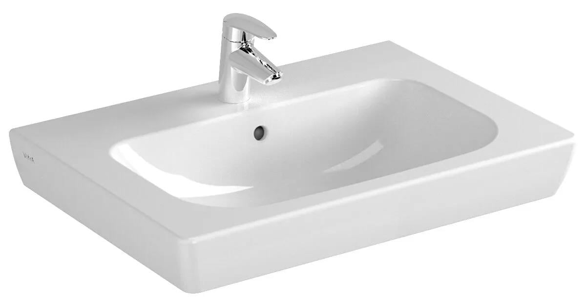 Vitra S20 Etajerli Lavabo, 65 cm, 5522B003-0001  (sadece istanbul teslimat için uygundur )VitrA5522B003-0001Etajerli Lavabo