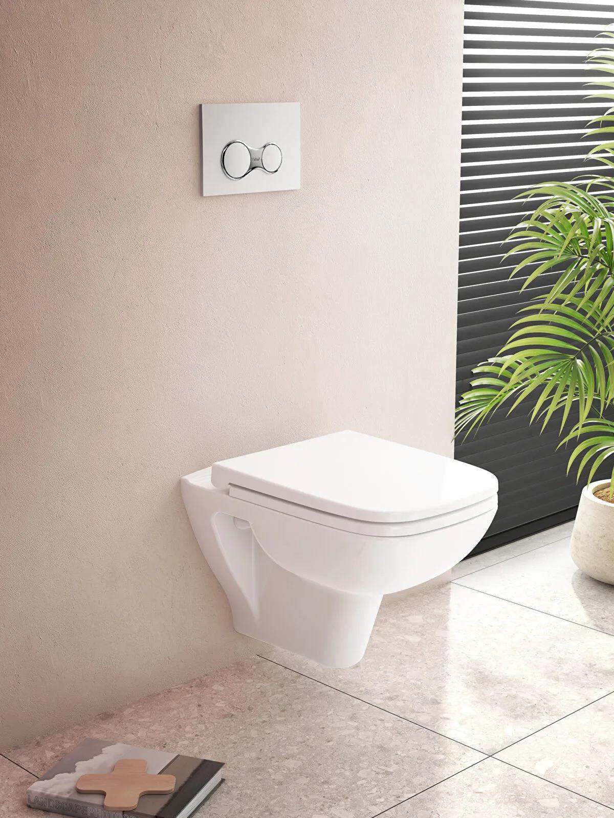 Vitra S20 Klozet Kapağı, Yavaş Kapanır, Kolay Sökülebilir, 177-003R009VitrA177-003R009Klozet Kapağı