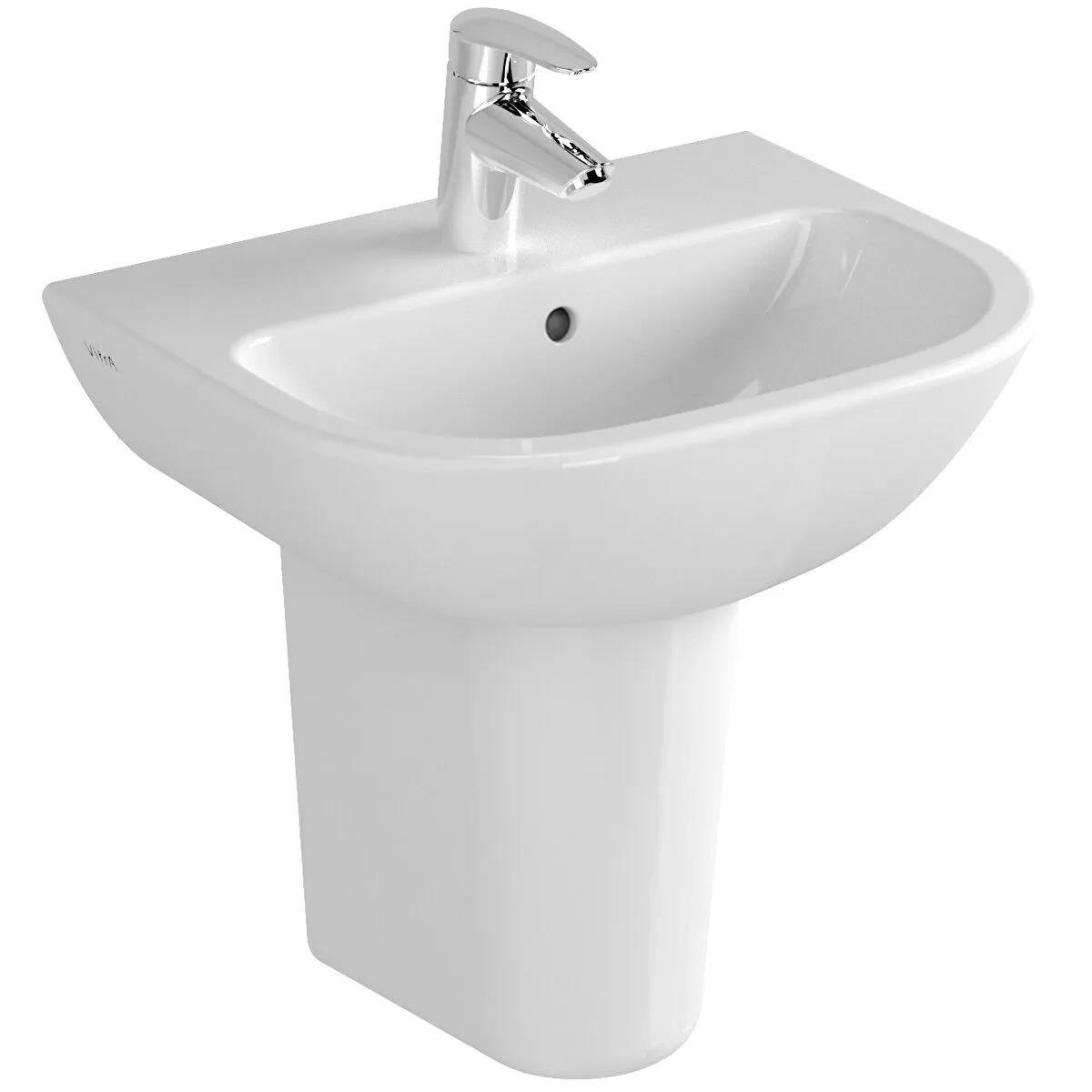 Vitra S20 Lavabo 45 Cm 5500L003-0001  (sadece istanbul teslimat için uygundur )VitrA5500L003-0001Standart Lavabo