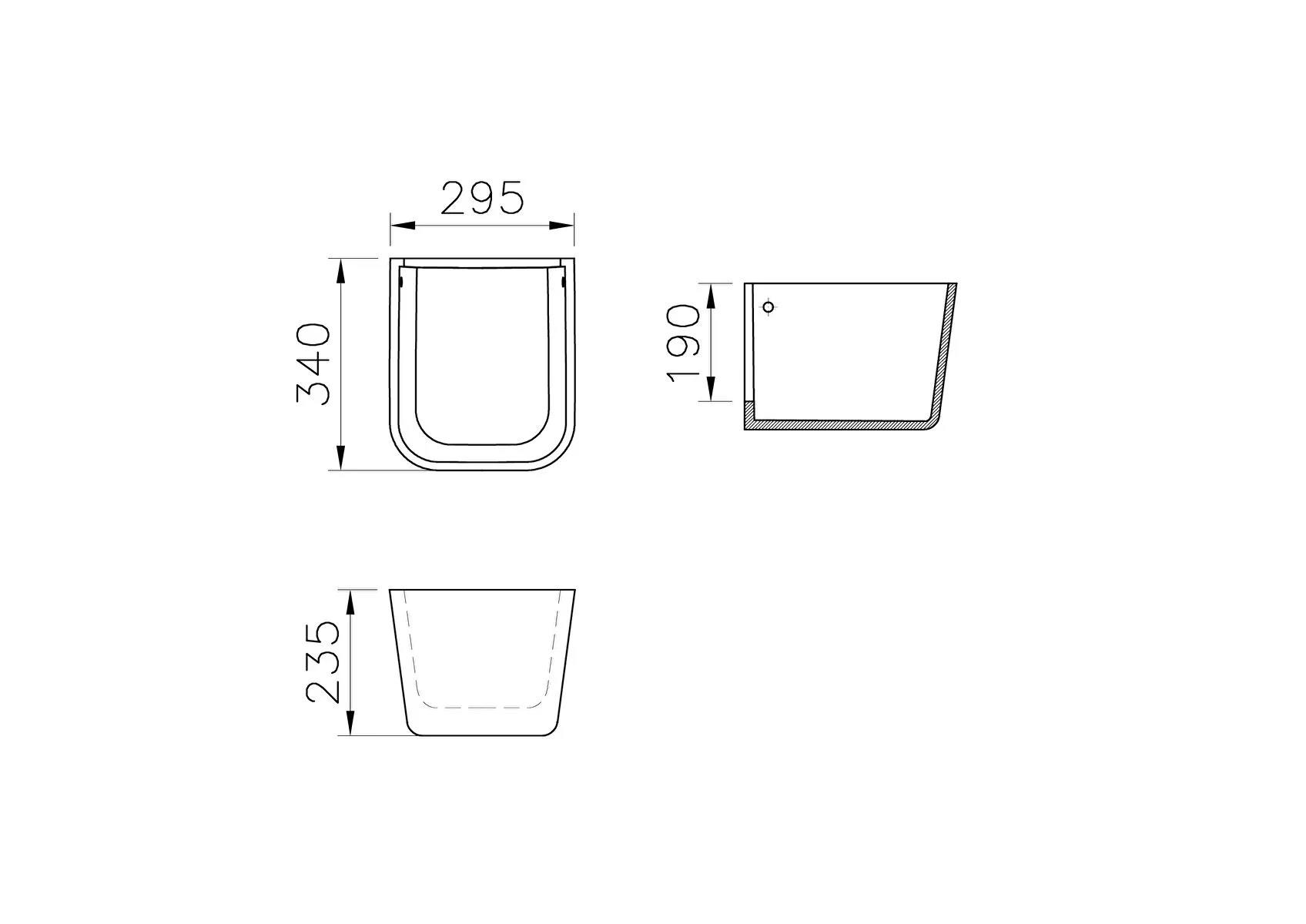 Vitra Sento Çocuk Lavabosu İçin Yarım Ayak, Mavi, 7354B021-0156VitrA7354B021-0156Standart Lavabo