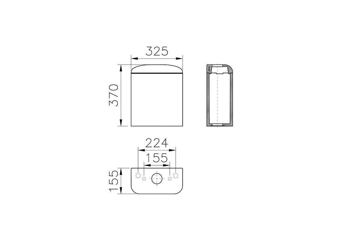 Vitra Sento Çocuklar İçin Klozet Rezervuarı 7363B003-0108VitrA7363B003-0108Gömme Rezervuar
