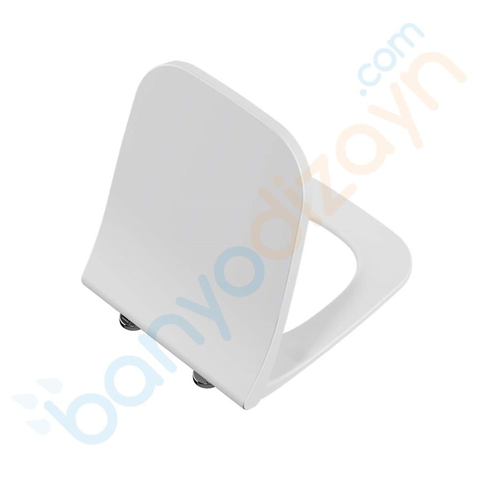 Vitra Shift Klozet Kapağı, Slim, Yavaş Kapanır, 191-003R009 VitrA191-003R009Klozet Kapağı
