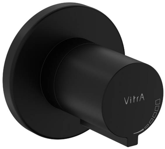 Vitra Stop Valf, Ankastre, Sıva Üstü, Mat Siyah, A4146136VitrAA4146136Klozet Tamamlayıcı Ürünler