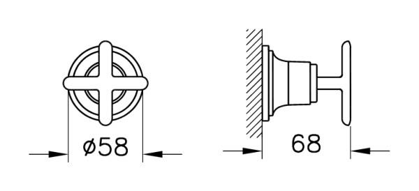Vitra Stop Valf, Origin Classic, Ankastre (Sıva Üstü Grubu) Soft Bakır, A4290229VitrAA4290229Klozet Tamamlayıcı Ürünler