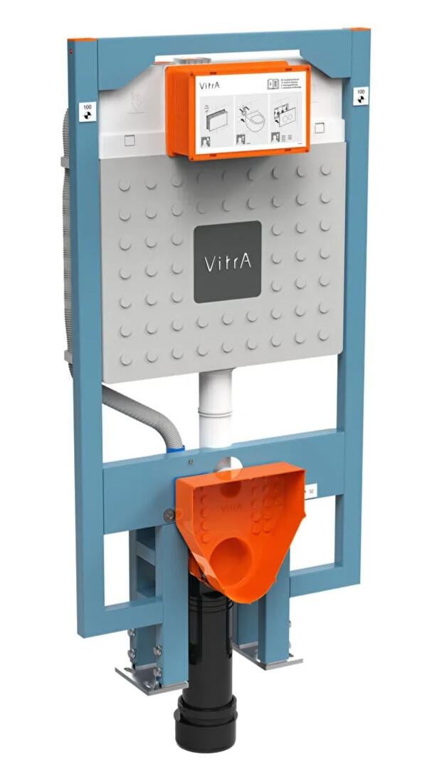 Vitra V-Fix Prime 8cm Asma Klozetler için Alçıpan Gömme Rezervuarı, 768-4800-01 VitrA768-4800-01Alçıpan Gömme Rezervuarları