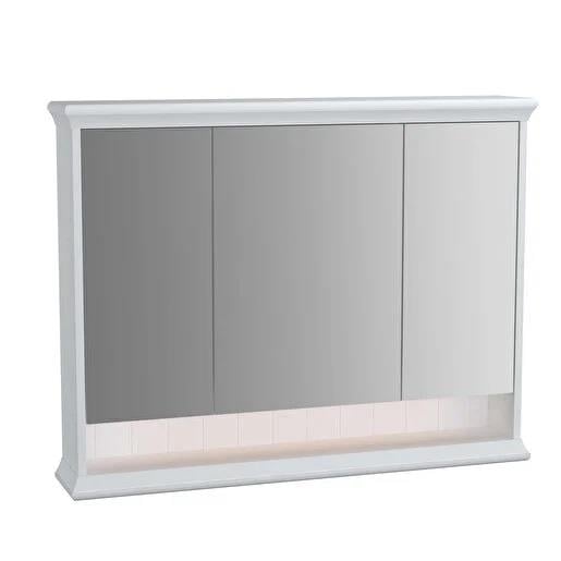 Vitra Valarte Dolaplı Ayna Led Aydınlatmalı, 80 Cm, Mat Beyaz 62231VitrA62231Ayna Ve Dolaplı Aynalar