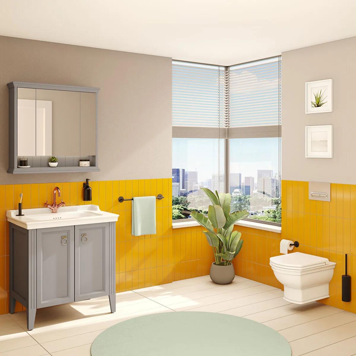 Vitra Valarte Klozet Kapağı, Yavaş Kapanır, Kolay Sökülebilir, 124-003R009VitrA124-003R009Klozet Kapağı