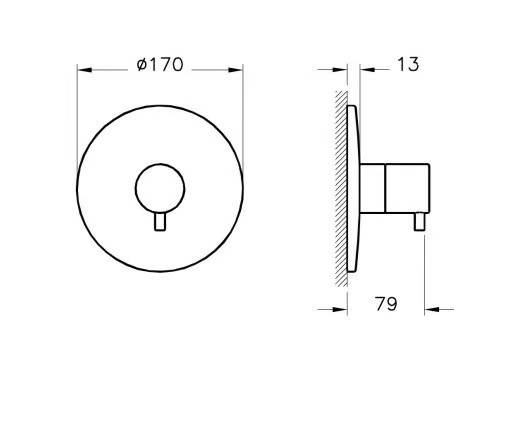 Vitra Yönlendirici, Origin, Ankastre, 3 Yollu, Sıva Üstü /V Box, A4227736VitrAA4227736Banyo Tamamlayıcı Ürünler