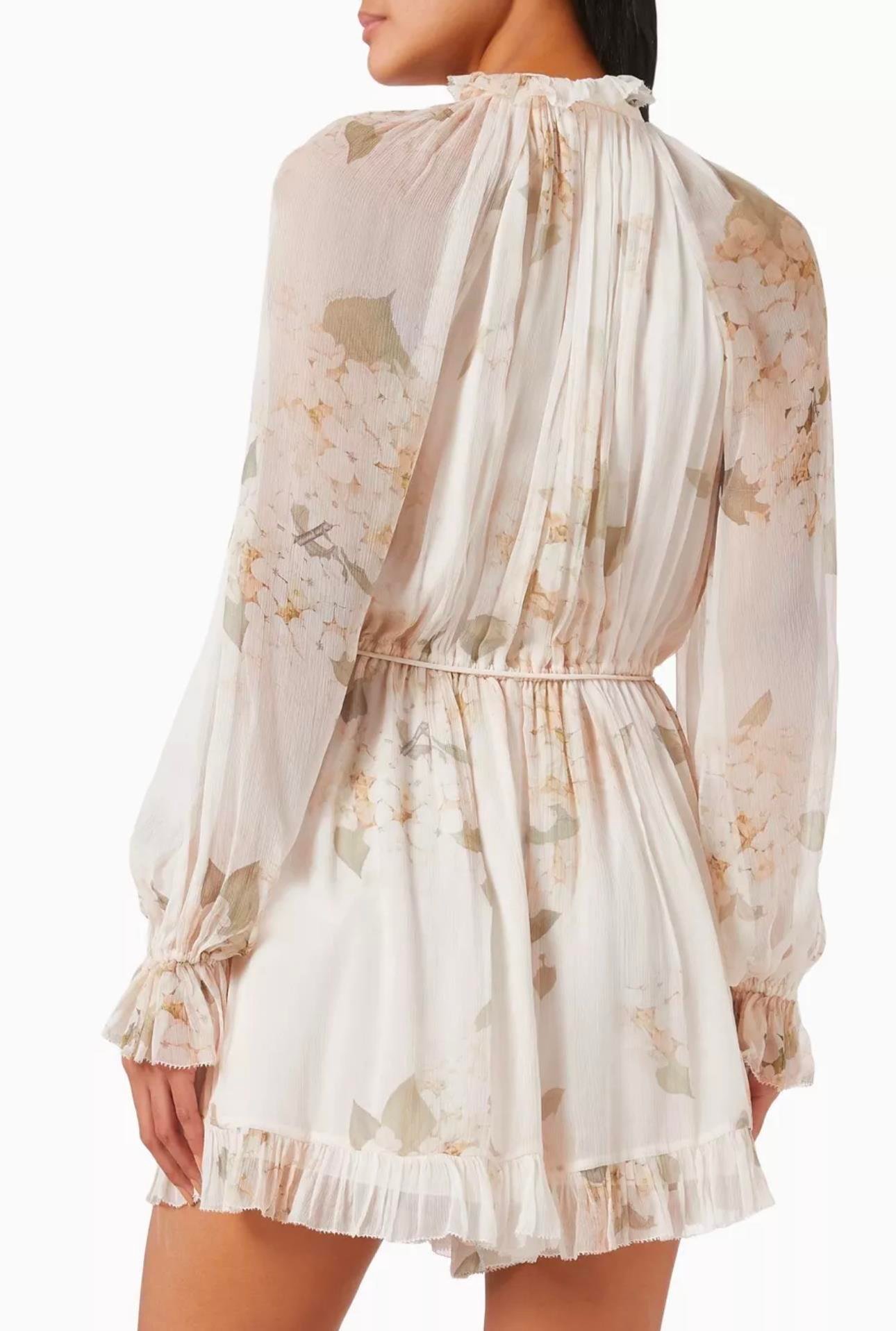 Çiçek Desenli Tulum