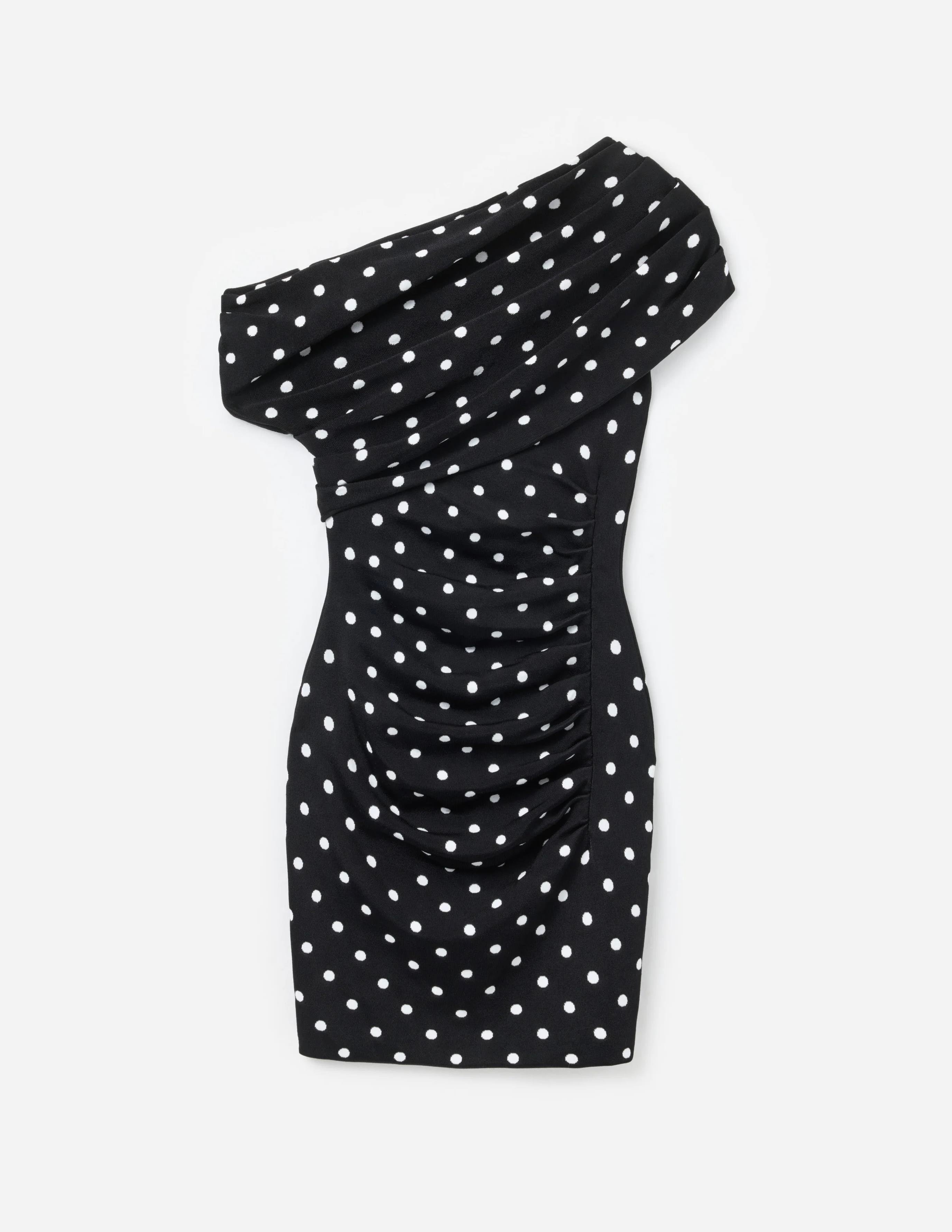 Puantiyeli Mini Elbise