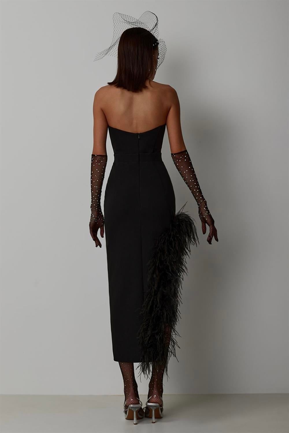 Tasarım Midi Elbise