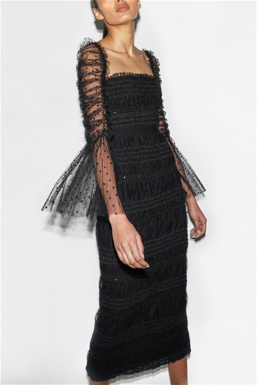 Tasarım Midi Elbise