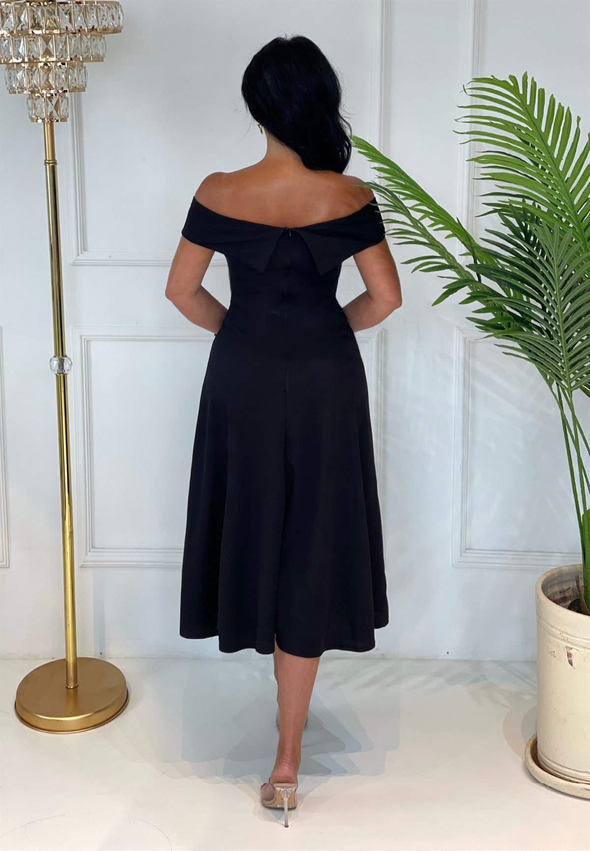 3643 siyah madonna elbiseDRGXDFF